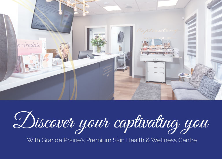 Discover your captivating you with Grande Prairie's premium skin health & wellness centre, Captivating.
